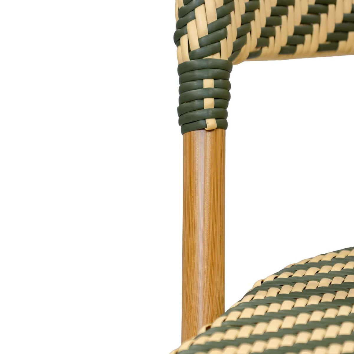 Toujours Terrasstoel – Bamboo/Groen-Beige