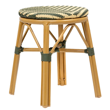 Toujours Hocker – Bamboo/Groen-Beige