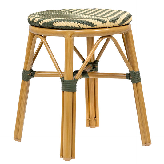 Toujours Hocker – Bamboo/Groen-Beige