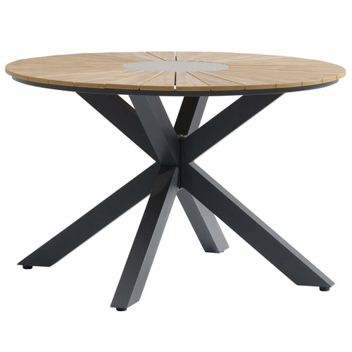 Dion Terrastafel – Ø120cm – Antraciet