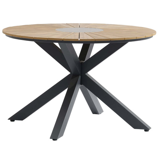 Dion Terrastafel – Ø120cm – Antraciet