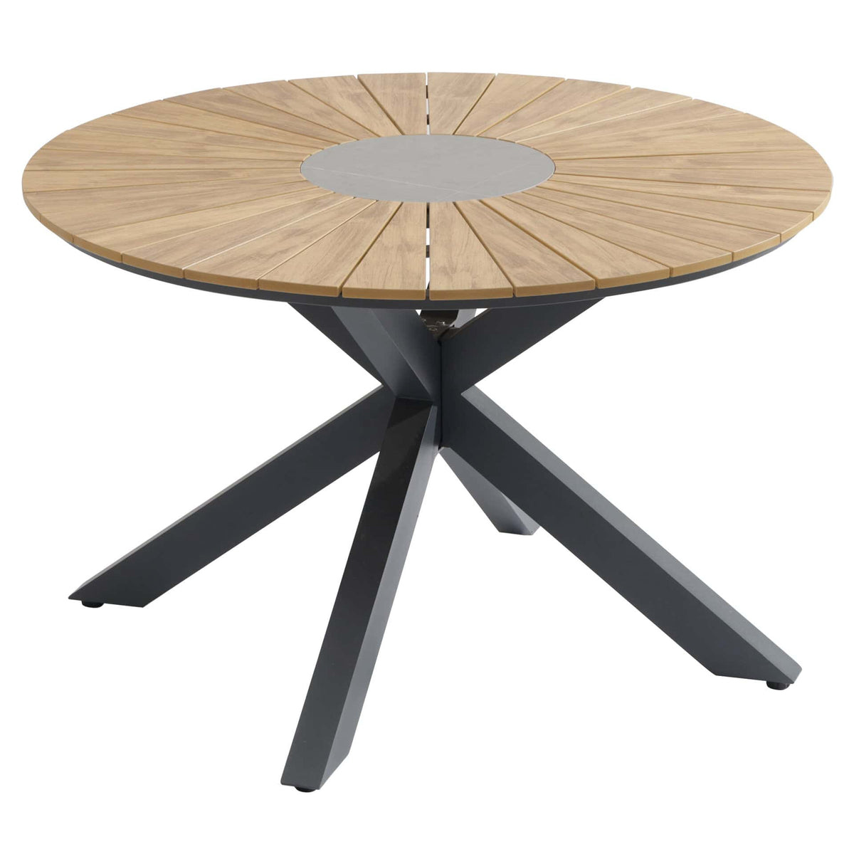 Dion Terrastafel – Ø120cm – Antraciet
