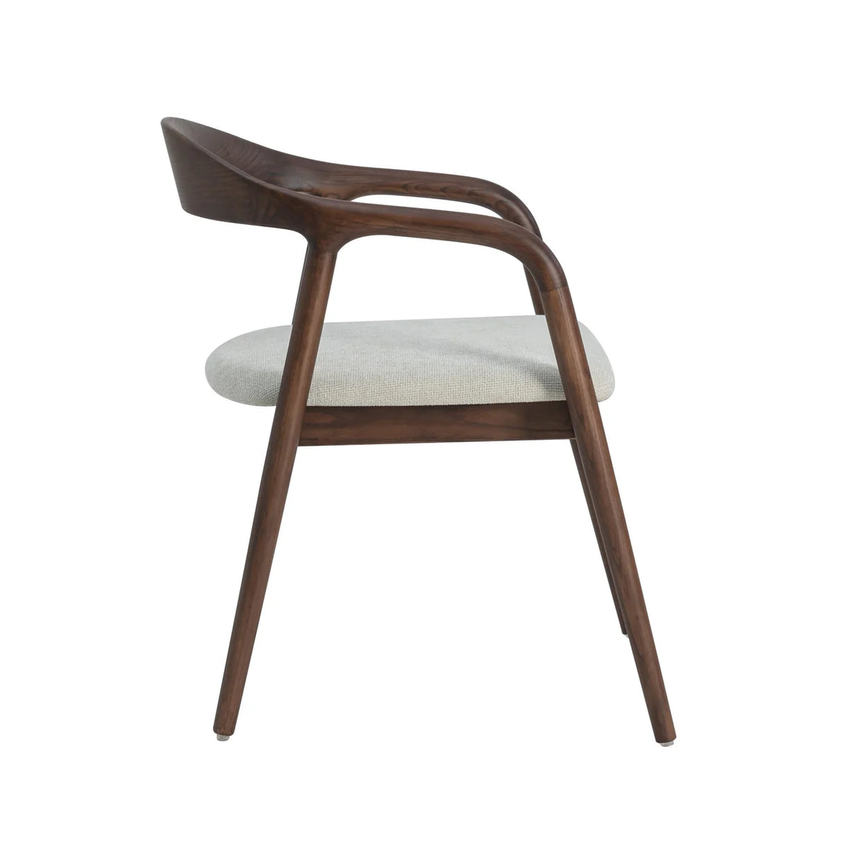 Kaori Stoel - Walnoot - Beige