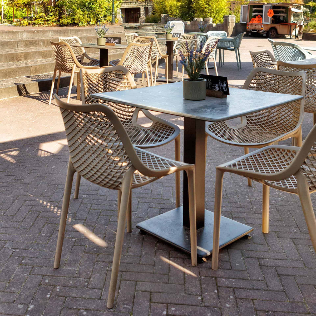 Air Stoel – PVC Taupe