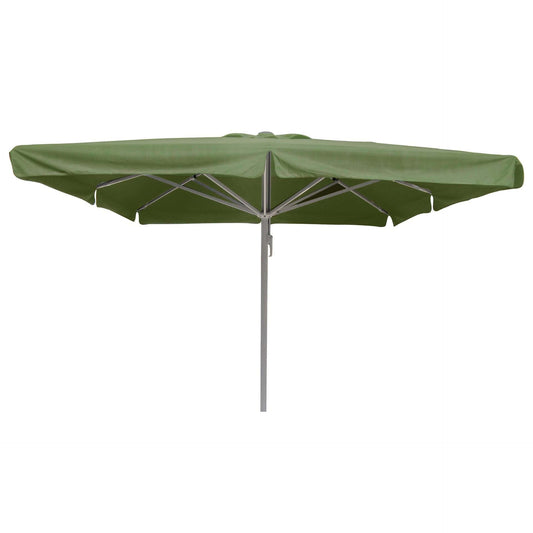 Karin Parasol – 500x500cm – Olive/Platinum