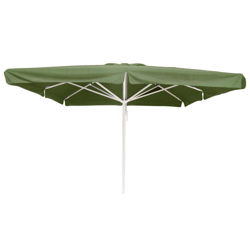 Karin Parasol – 500x500cm – Olive/Wit