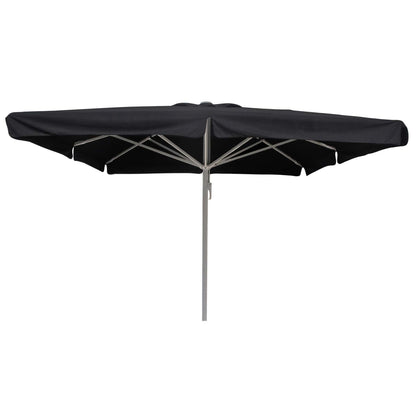 Karin Parasol – 500x500cm – Zwart/Platinum