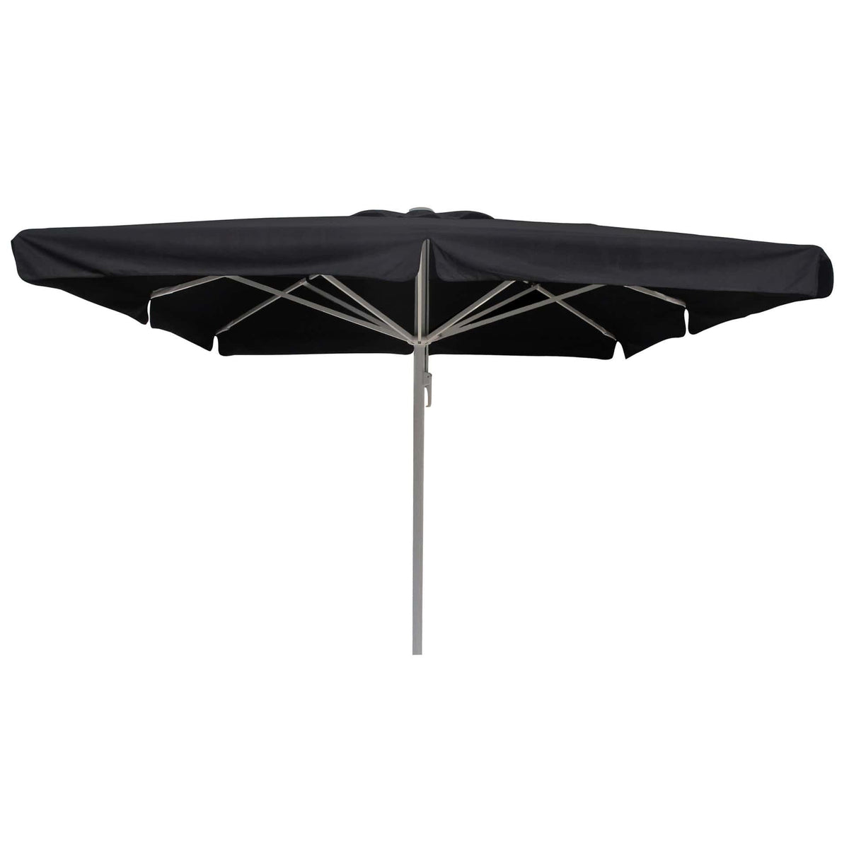 Karin Parasol – 400x400cm – Zwart/Platinum
