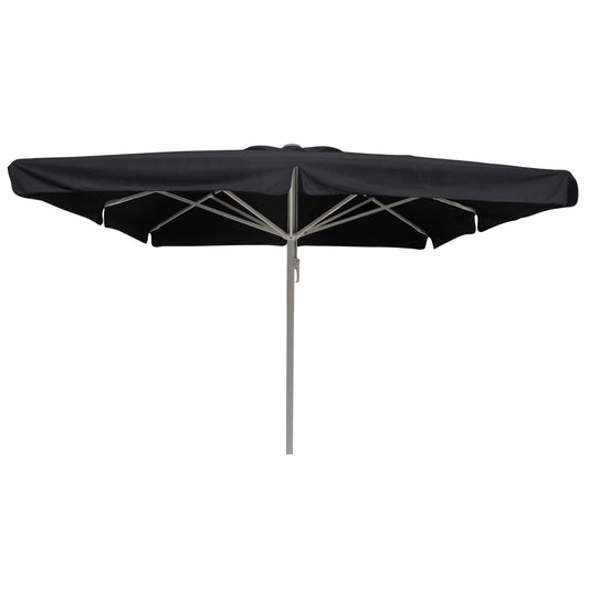 Karin Parasol – 400x400cm – Zwart/Platinum