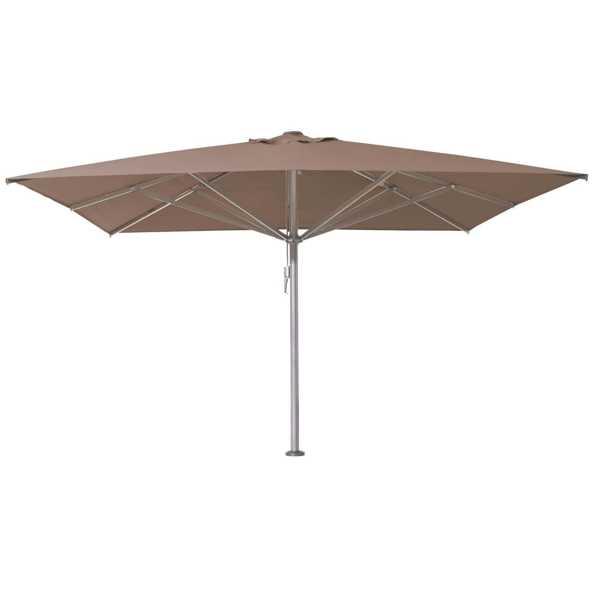 Liva Parasol – 400x400cm – Taupe/Platinum
