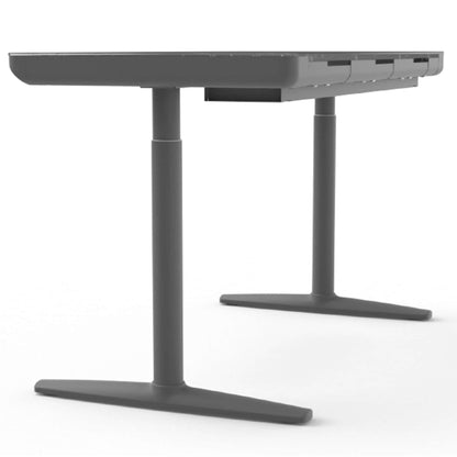 Vero – Verstelbaar Bureau – 140x70cm – Marmer/Zwart
