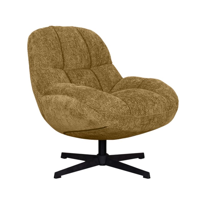 Draaifauteuil Nola Mustard