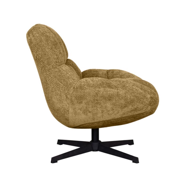 Draaifauteuil Nola Mustard