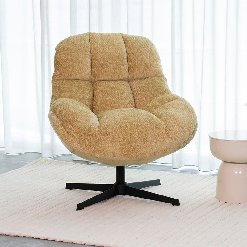 Draaifauteuil Nola Brass