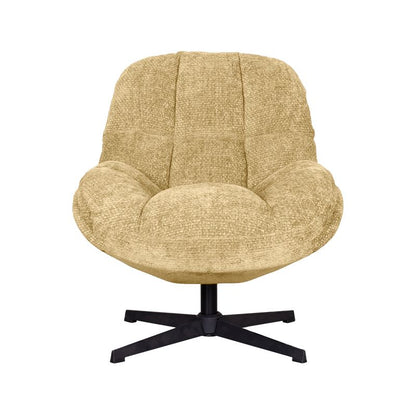 Draaifauteuil Nola Brass