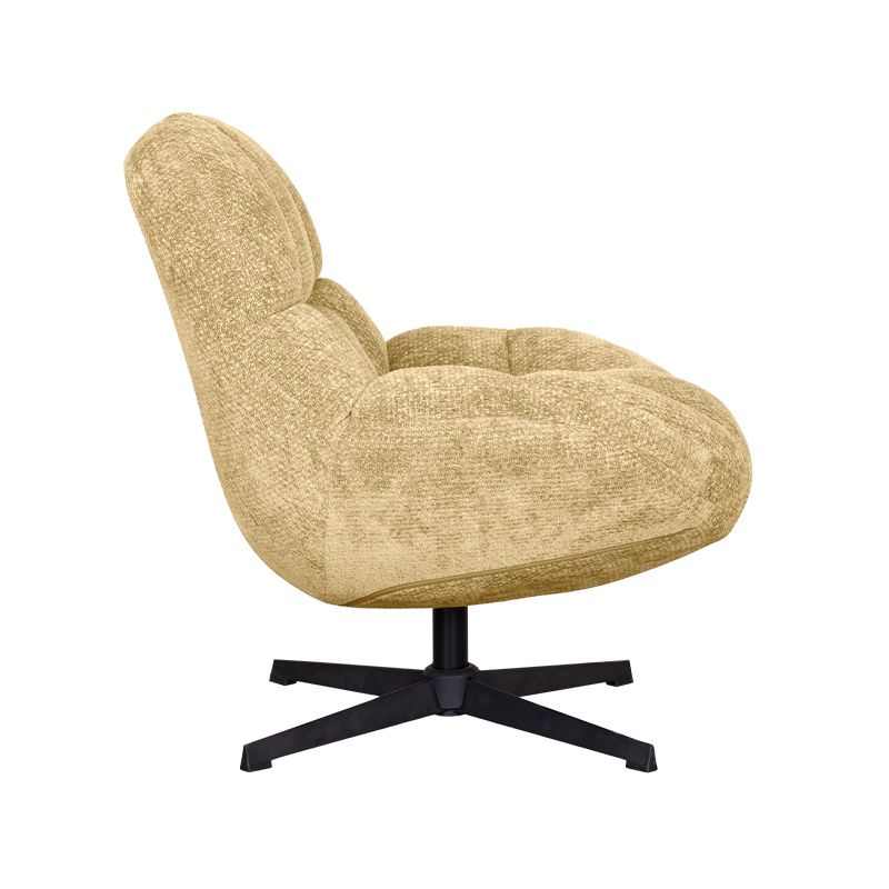 Draaifauteuil Nola Brass