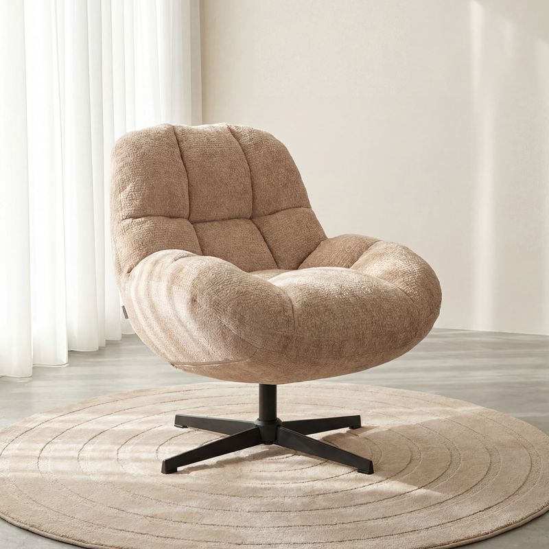 Draaifauteuil Nola Clay