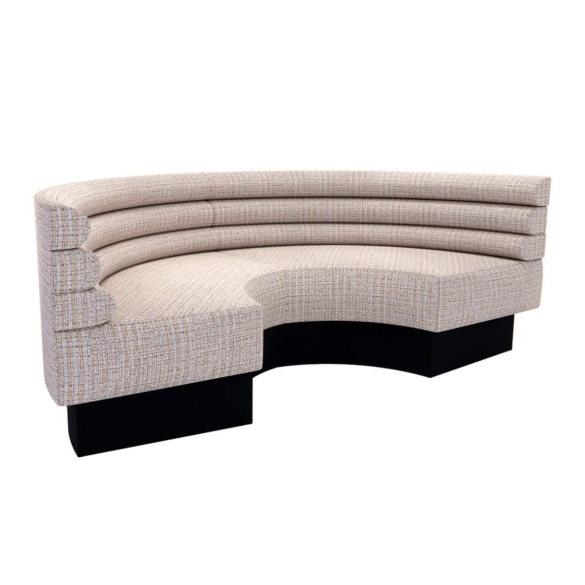 Wandbank Luxe horizontale banen