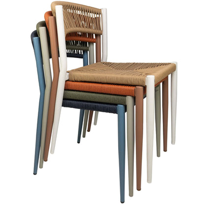 Jonah Stoel Zonder Arm – Wit/Naturel